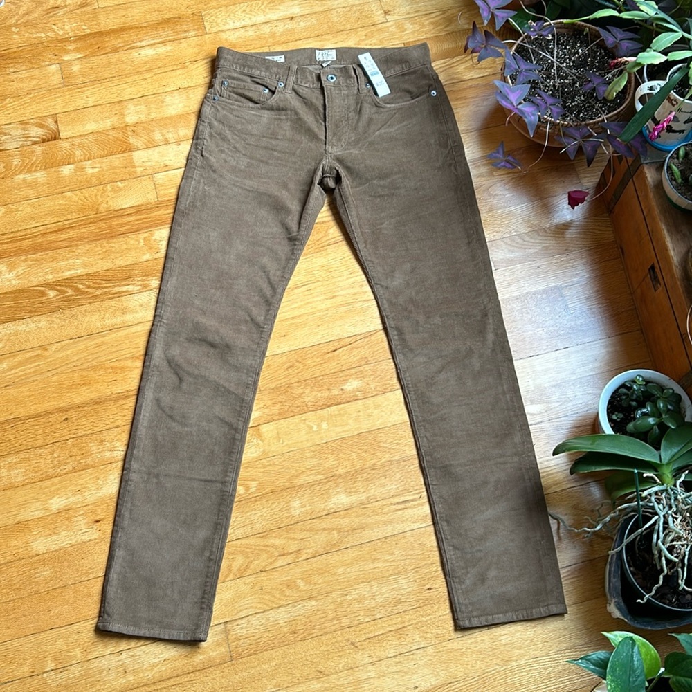JCrew 484 Slim Fit Cordurory 30x34